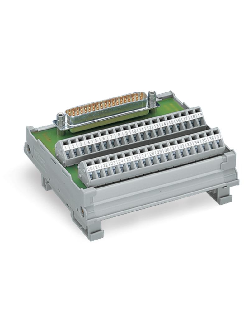 moduł przejściowy z wtykiem D-Sub-Min 25-biegunowy