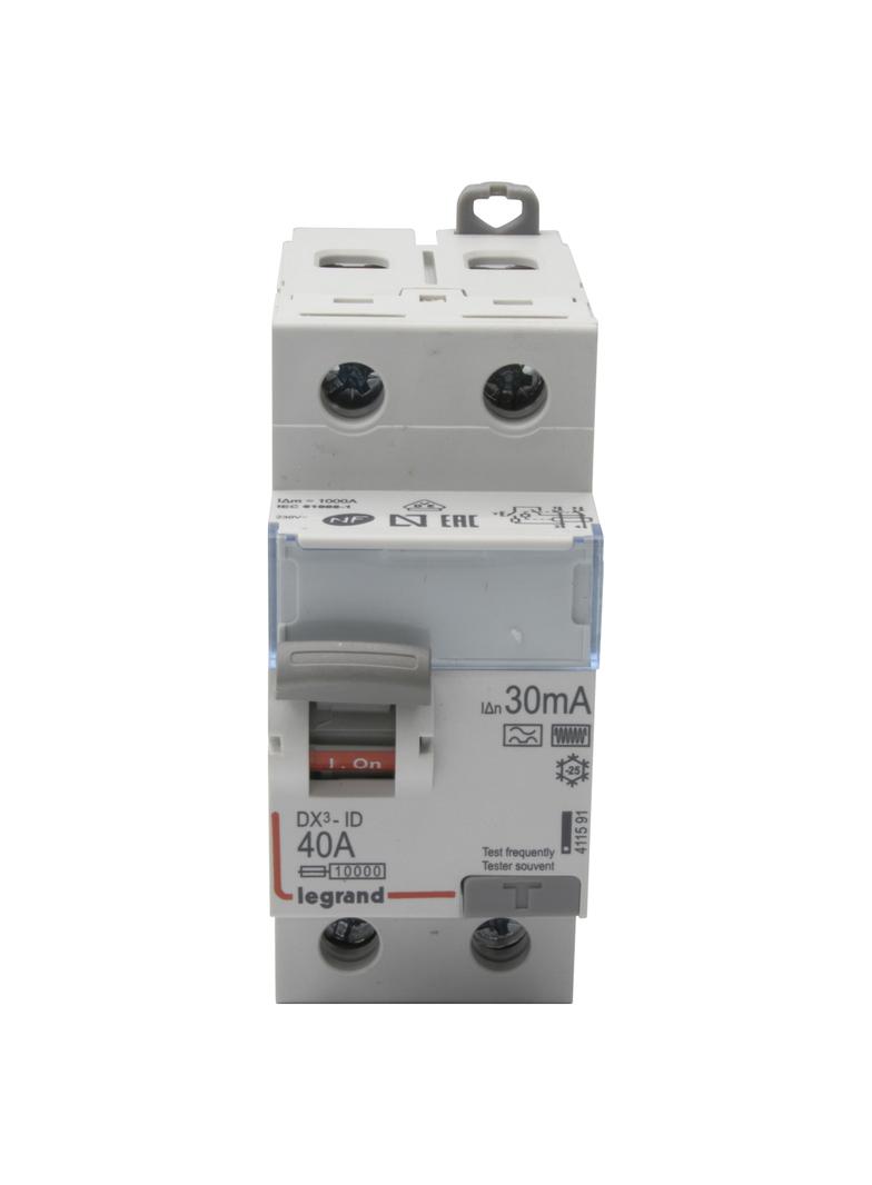 Wyłącznik Różnicowoprądowy P 302 2P 40A 30Ma Typ F (Hpi) DX3 411591 LEGRAND