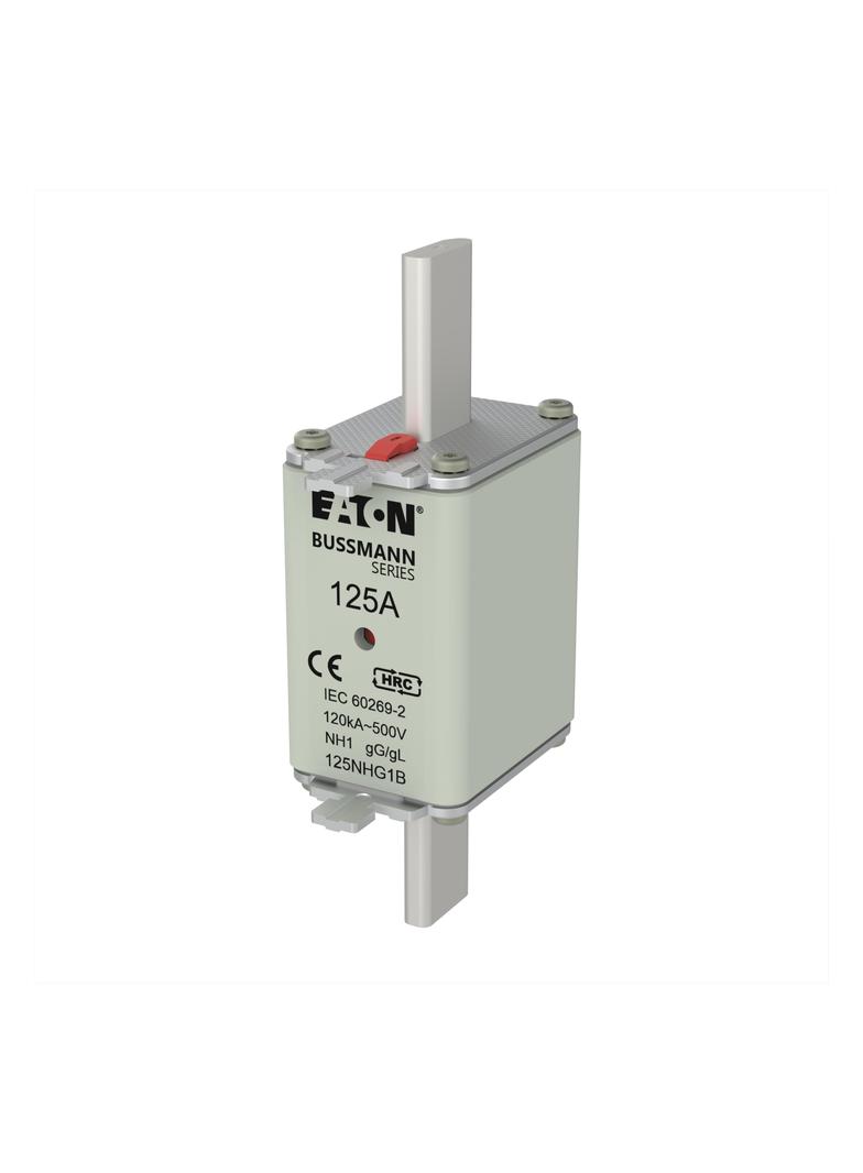 NH FUSE 125AMP 500V gG SIZE 1 DUAL IND Wkładka NH1 125A 500V GL/GG podwójny wskaźnik 125NHG1B EATON