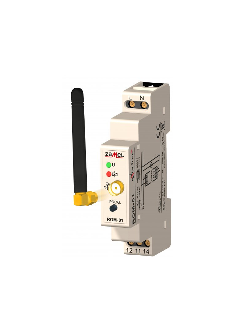 RADIOWY ODBIORNIK MODUŁOWY 1-KANAŁOWY TYP: ROM-01