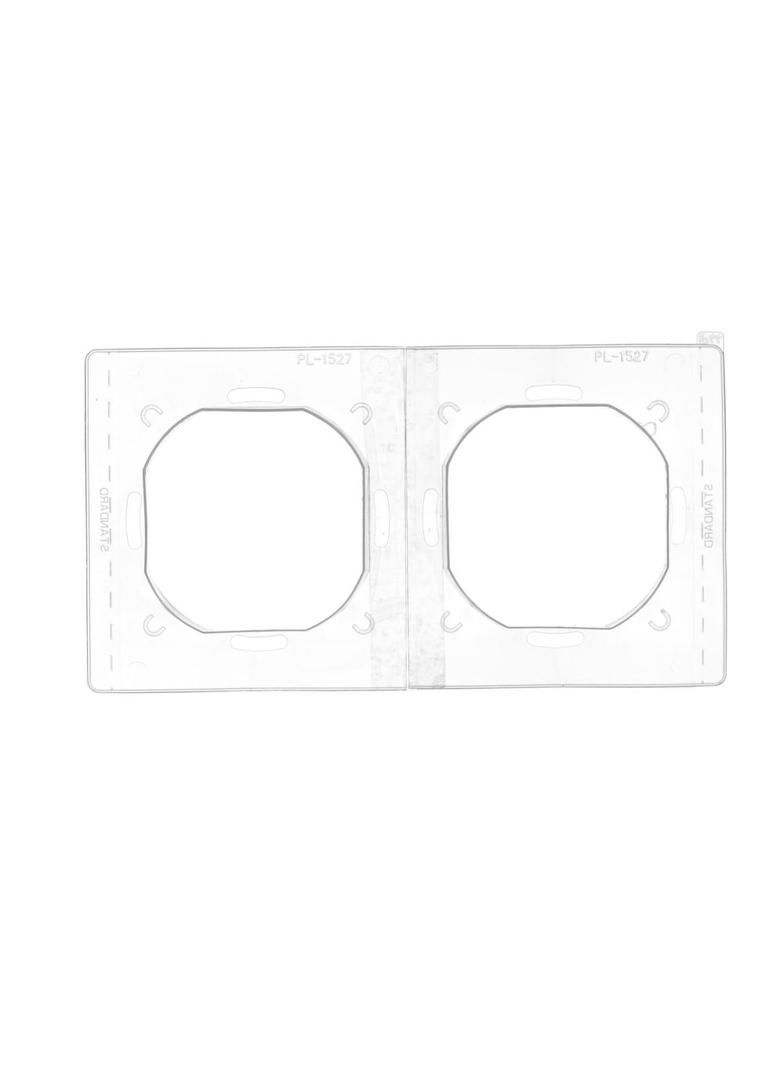 uszczelki Zestaw uszczelek do ramki 2-krotnej *Bryzgoszczelność IP44 tylko z gniazdami wymienionymi