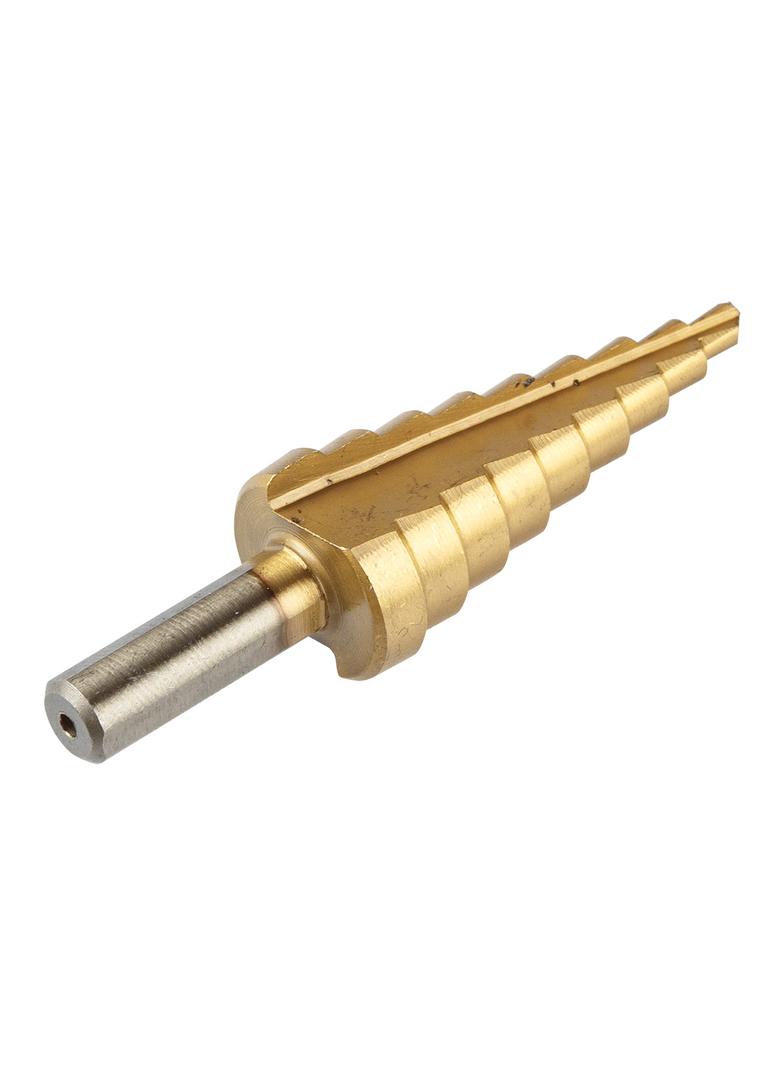 Wiertła stopniowe: 4-12, 4-20, 4-32 mm, TiN, zestaw 3 szt.