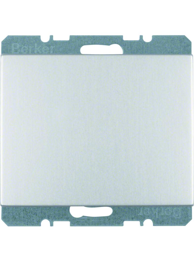 BERKER K.5 Zaślepka z płytką czołową aluminium 10457003 HAGER