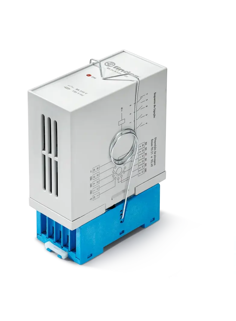Przekaźnik szybki modułowy serii RR: 4 P; 8A; 110…125V DC