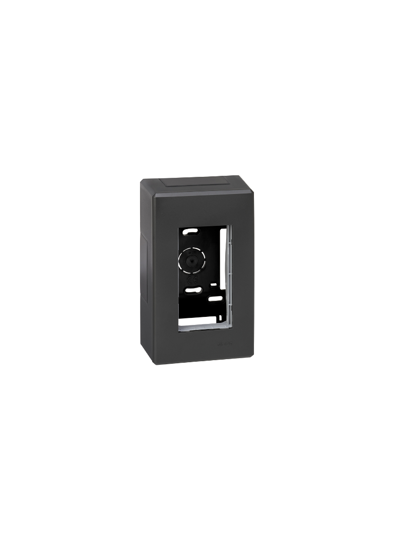 Simon Connect Obudowa natynkowa S500 1-modułowa 2x K45 kompletna szary grafit 51000001-038 KONTAKT