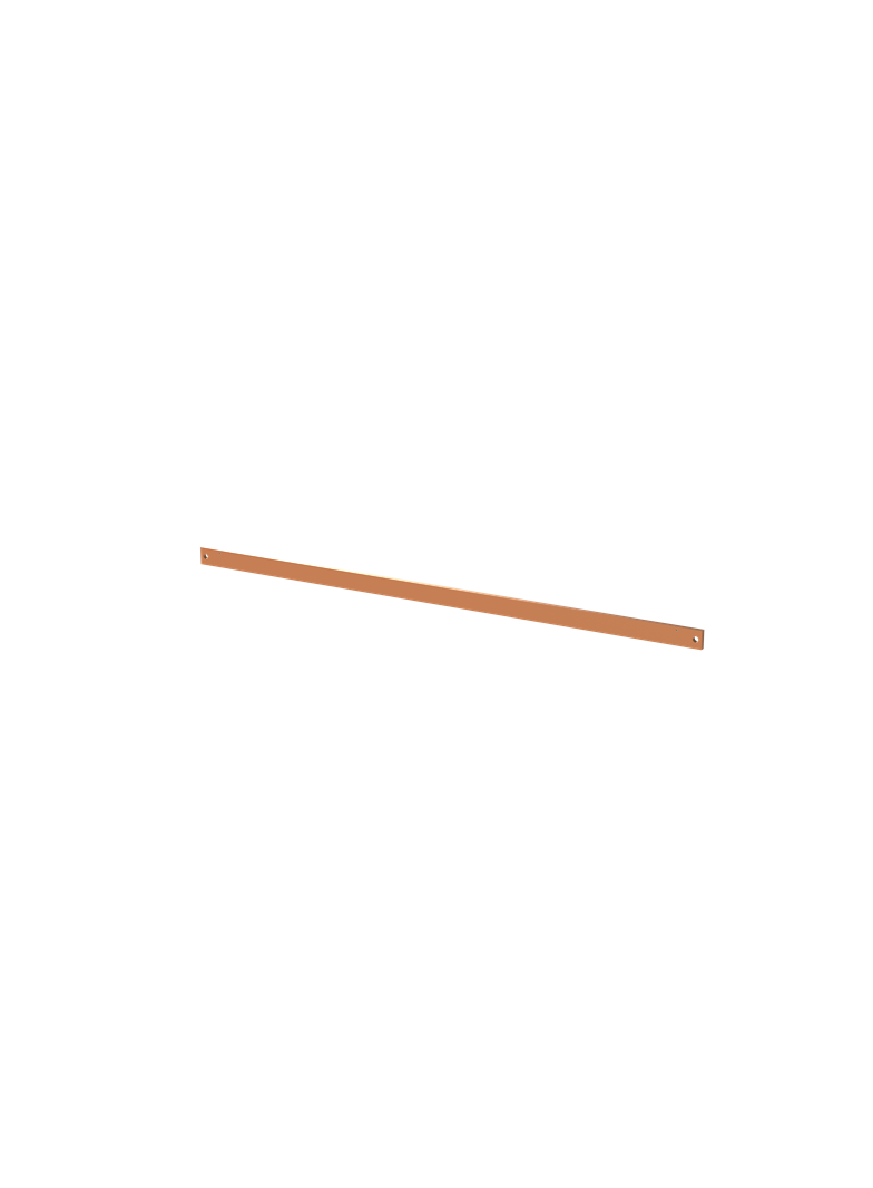 ZX1035 Szyna Cu 40x10mm, L:1246mm