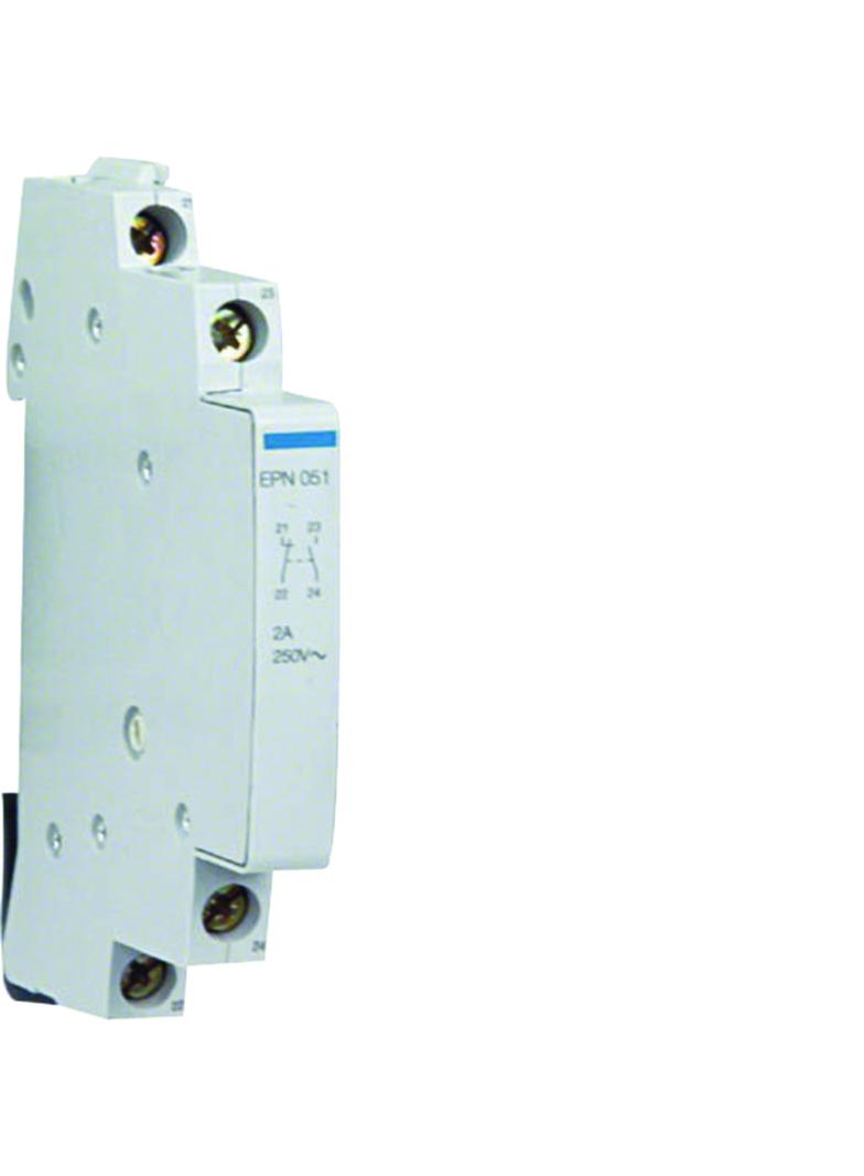 Łącznik pomocniczy 1Z+1R 2A do przekaźników bistabilnych 24-230VAC EPN051 HAGER