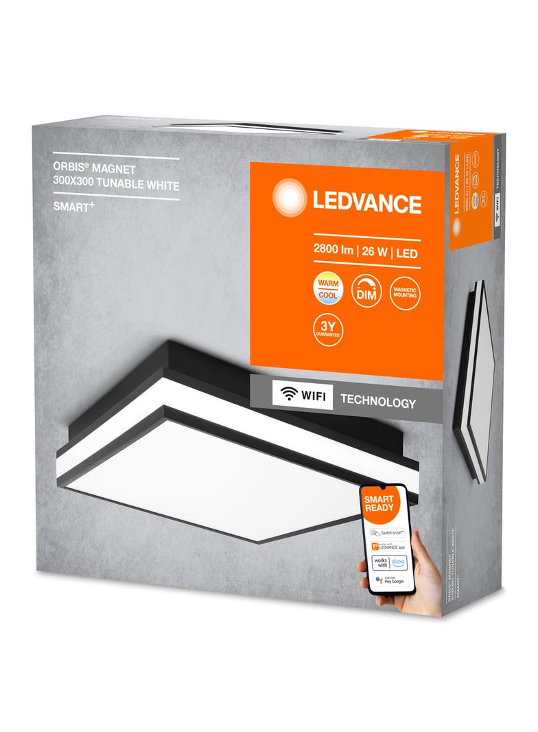 Oprawa SMART+ WIFI ORBIS MAGNET 300X300 TW BK