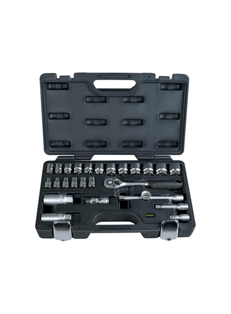 Zestaw kluczy nasadowych 3/8", 26-elementowy