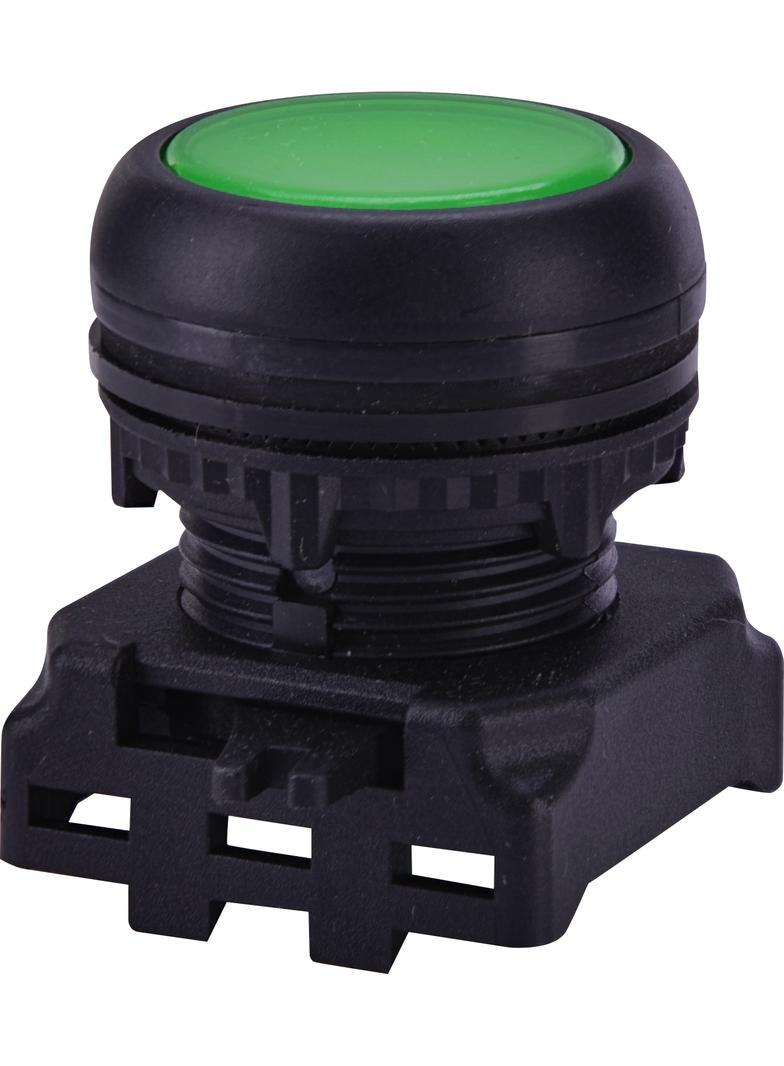 EGFI-G - Napęd z guzikiem krytym podświetlanym -Zielony