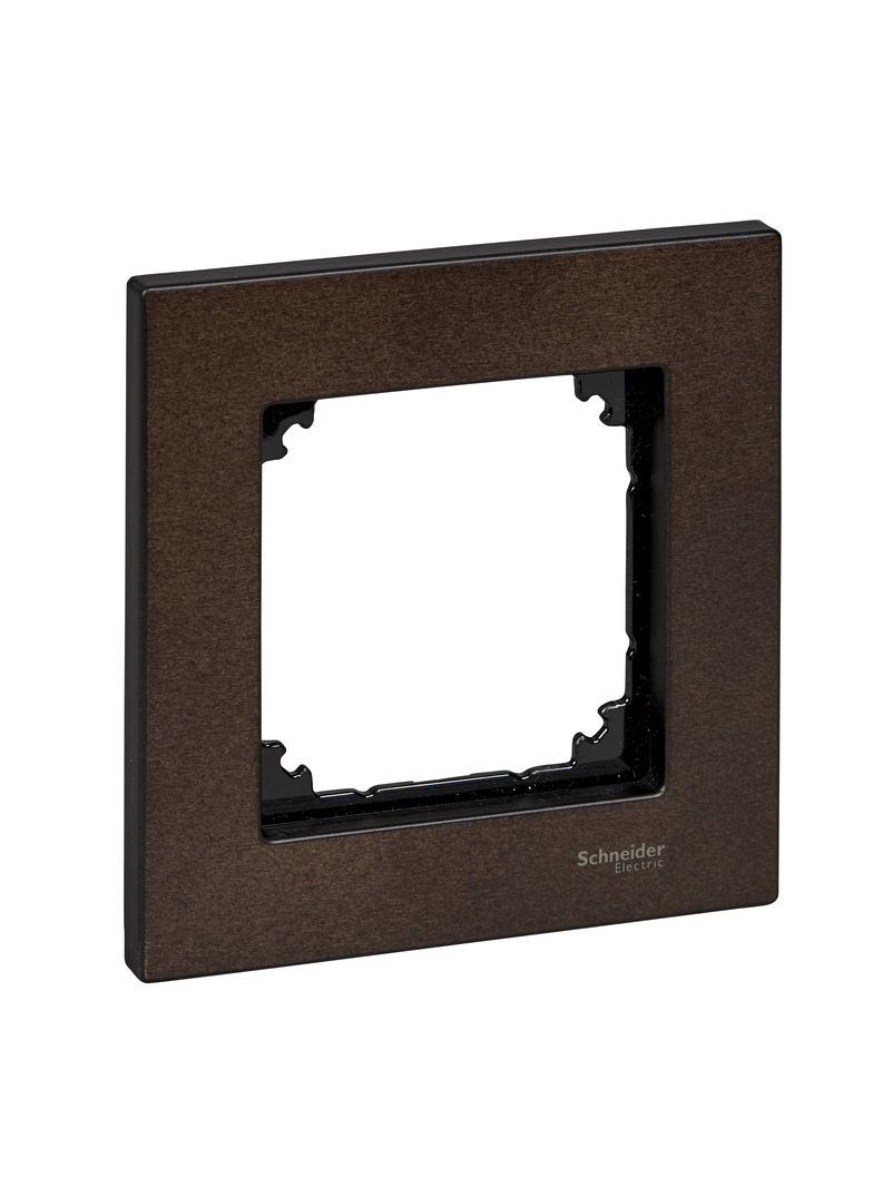 Merten, M-Elegance drewno, ramka pojedyncza, wenge