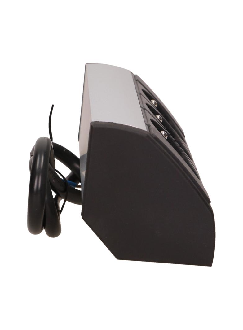 Gniazdo meblowe 3x2P+Z czarno-srebrne OR-GM-9001/B-G ORNO