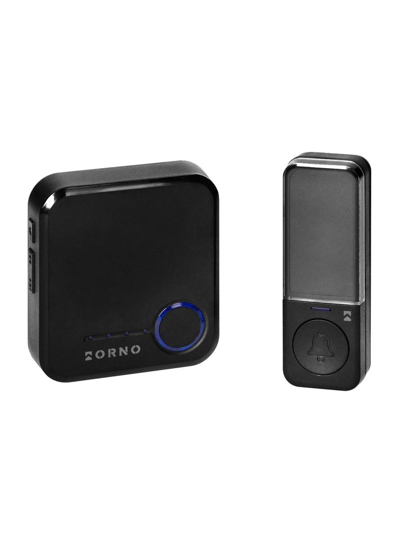 Dzwonek bezprzewodowy SIGO AC sieciowy Wi-Fi przycisk bezbateryjny 32 dźwięków ORNO