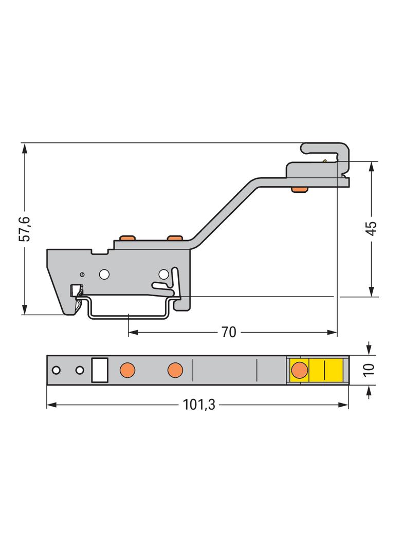 wspornik szyny zbiorczej