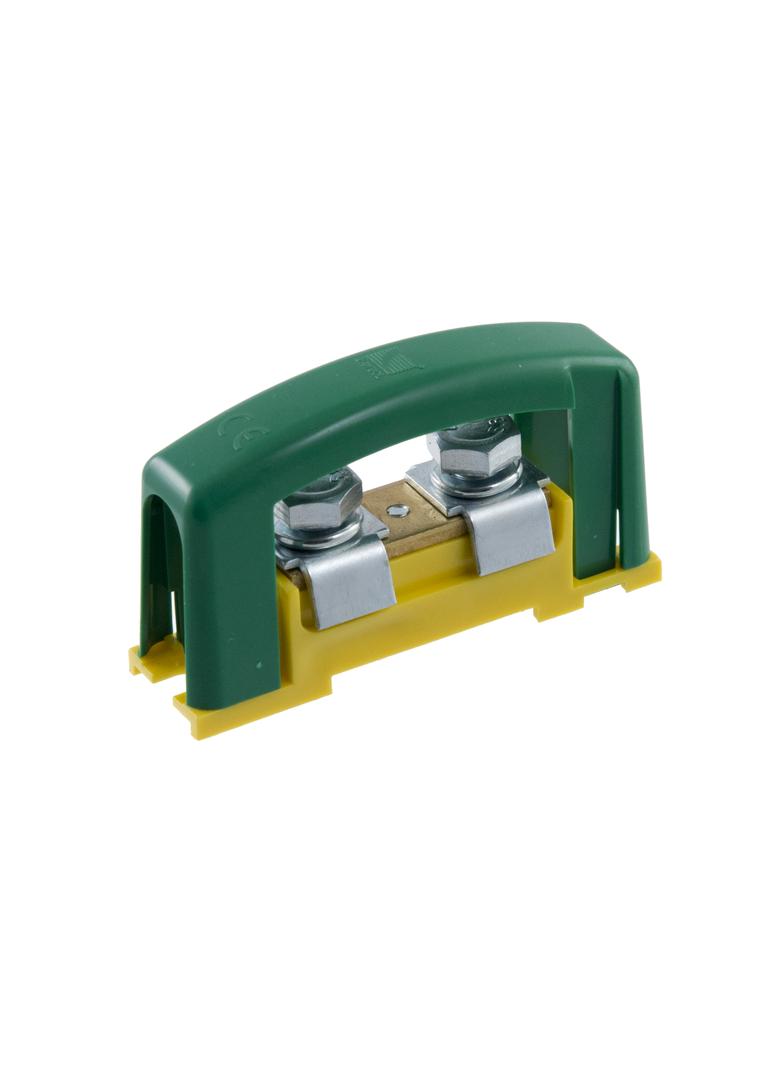 Zacisk ochronny 2x35, żółto-zielony z pokrywą E.4121P PAWBOL