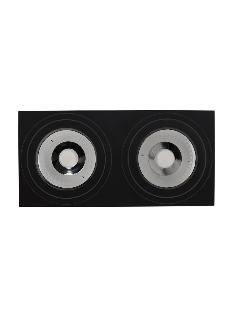 MIRORA AR111 X2 NATYNKOWA GU10 250V IP20 293X145X 85mm CZARNY prostokątna ruchoma