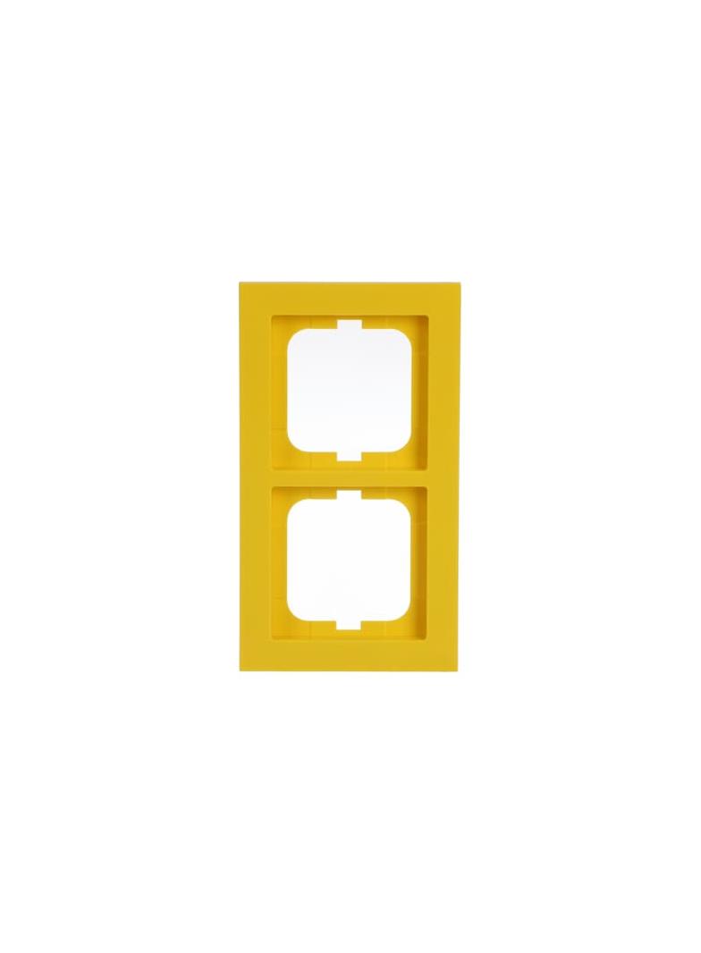 AXCENT Ramka 2-krotna  żółty