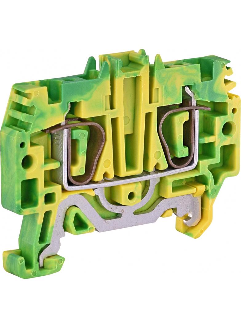 ESP-HTE.4 Złączka sprężynowa ochronna 4 mm2 (żółto-zielona)