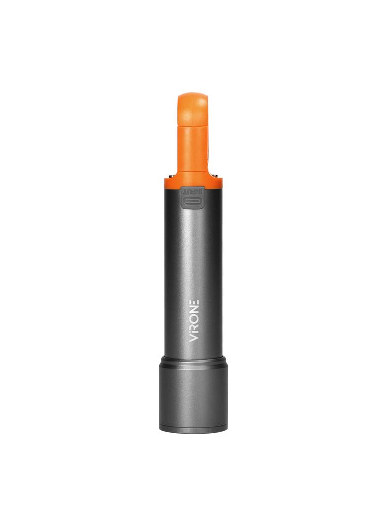 Latarka LED SMD 10W + COB 2W, 350lm, 1200 mAh, funkcja zoom, kolorowe nakładki