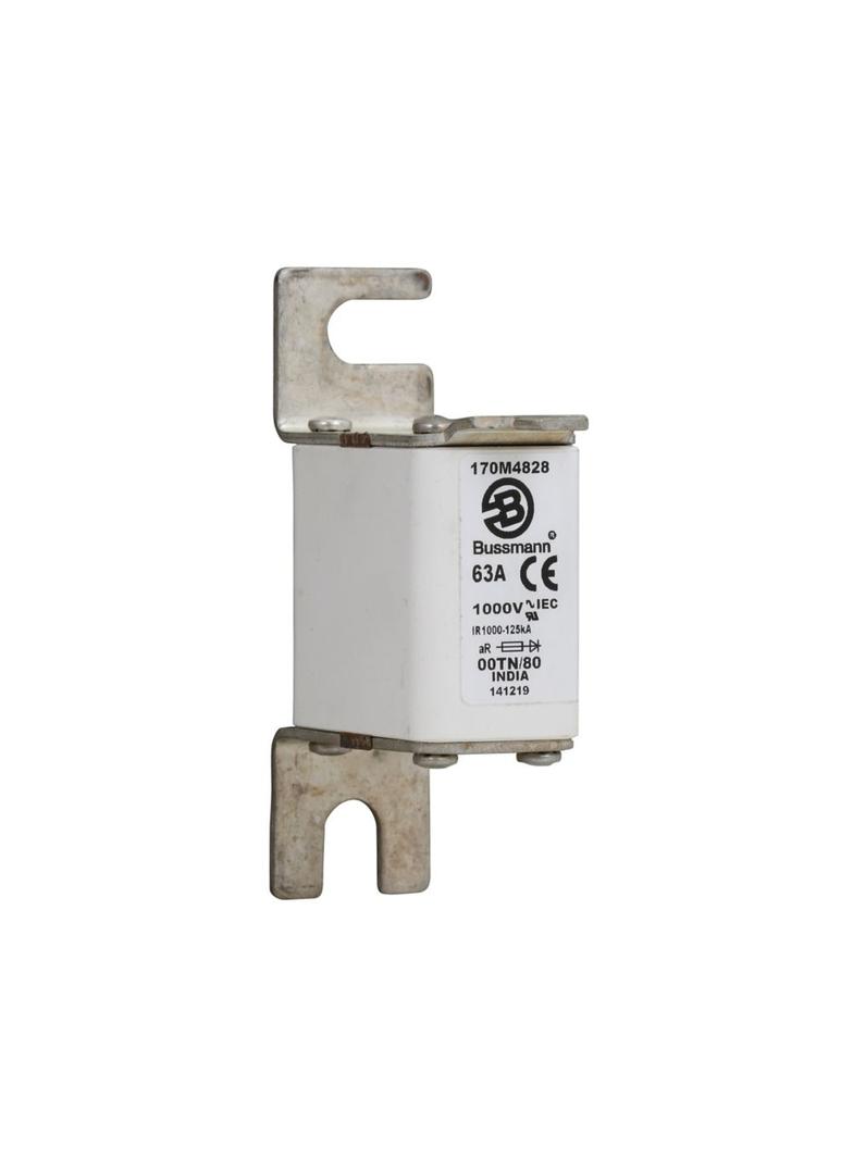 63A 1000V 00TN/80 aR INDICATOR FUSE Wkładka szybka 63A AC 1000V rozmiar 00 30x47x98 mm aR D 170M4828