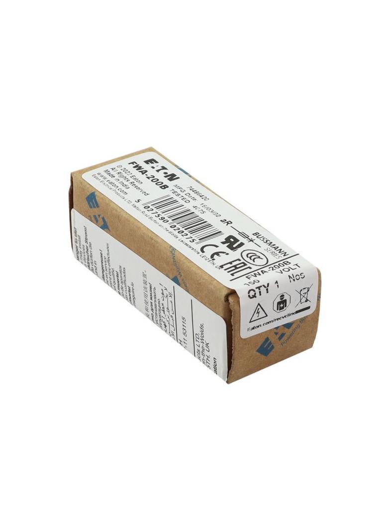 200A 150V AC SEMI-COND FUSE Wkładka szybka 200A AC 150V DC 150V 25x68 mm UL FWA-200B EATON