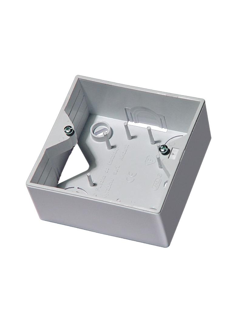 AKCENT Puszka instalacyjna do gniazd - kolor biały