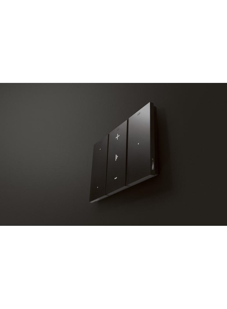 LIVING NOW 'MY HOME' - RAMKA STYKOWA - 2+1 MODUŁ - CZERŃ, Bticino