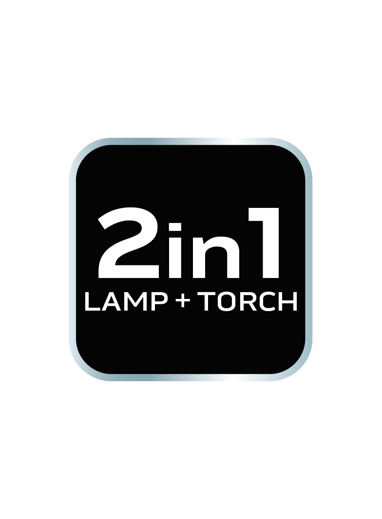 Lampa warsztatowa 550 lm COB LED + baza + ładowarka