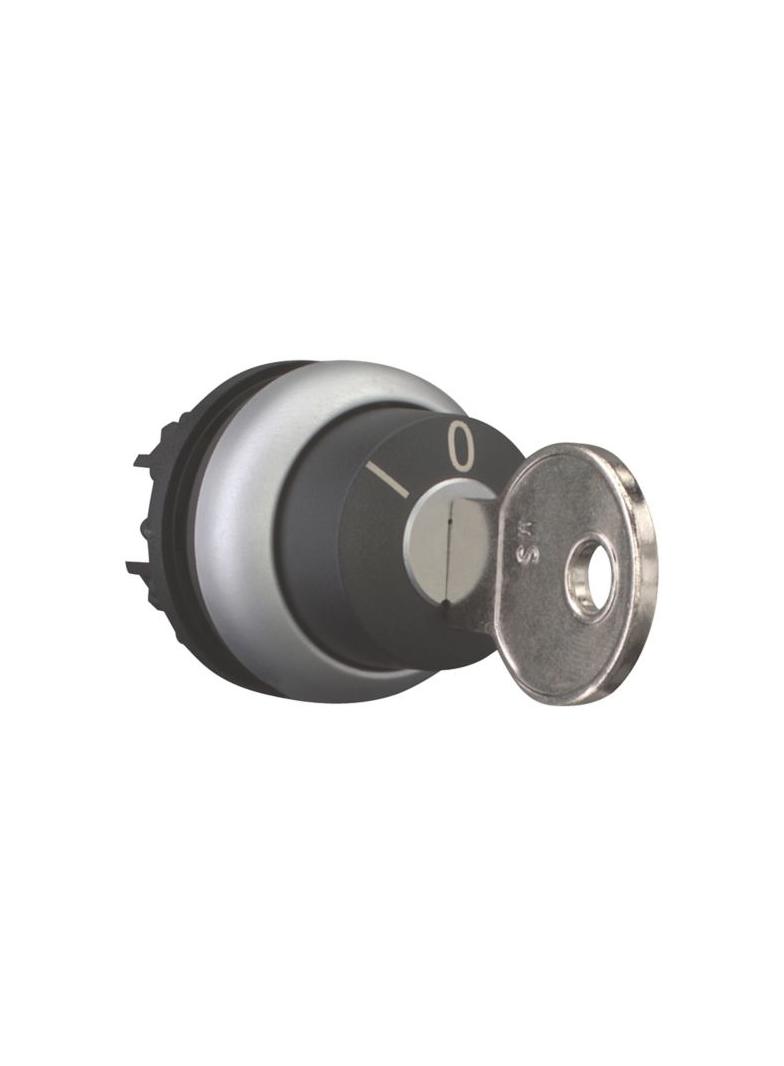 M22-WRS3-A* Przełącznik 3 położeniowy z kluczem z opisem I-0-II bez samopowrotu 229094 EATON