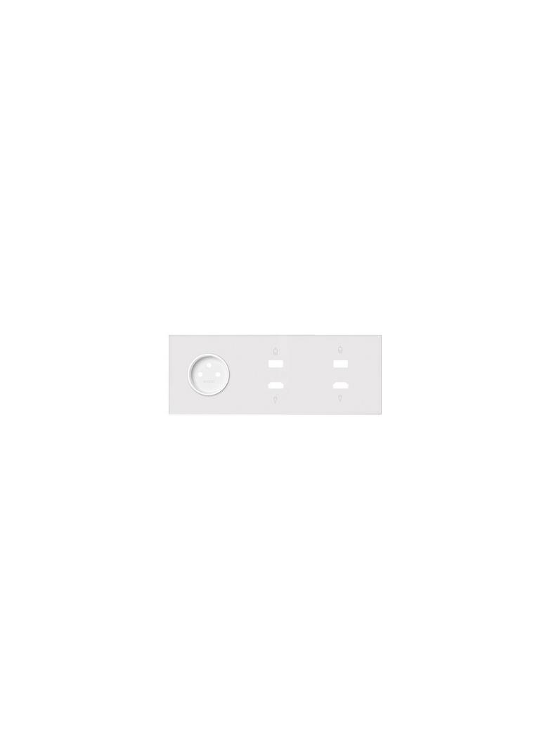 Simon 100 Panel 3-krotny: 1 gniazdo + 1 HDMI + 1 USB + 1 HDMI + 1 USB biały mat 10020318-230 KONTAKT