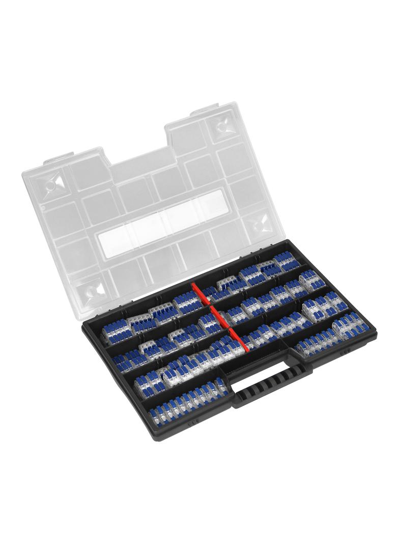 Zestaw złączek jednostronnych i przelotowych PREMIUM HOUSE-QUICK-MIX, 176 szt.