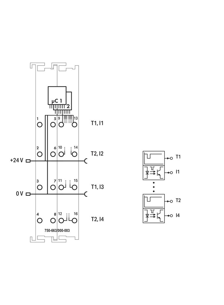 moduł wejść dwustanowych PROFIsafe 4 F-Ex i DI 24 V