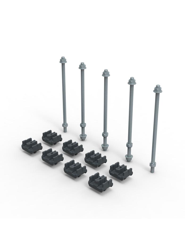 XL3S Zestaw Adapterów Do Szyn Cu 80-120x10Mm 339939 LEGRAND