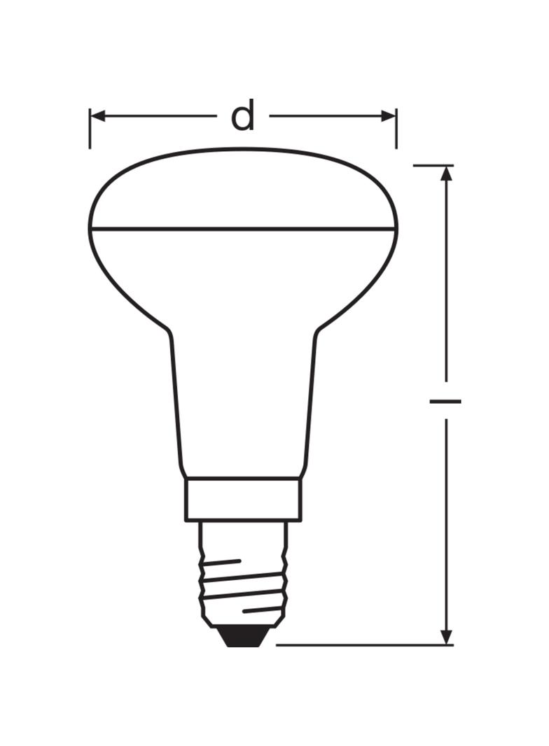 LED STAR R39 12 non-dim 90° 1,5W 827 E14 LEDVANCE