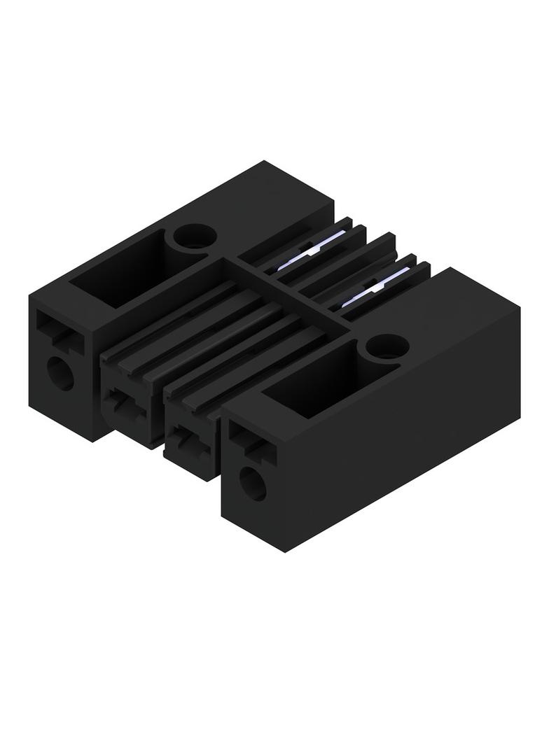BVL 7.62HP/02/90SFI 3.5SN BK BX Wtyki PCB (złącza płyty), 7.62 mm, Liczba biegunów: 2, kąt odejścia: 90° /100szt./ 1928500000 WEIDMÜLLER