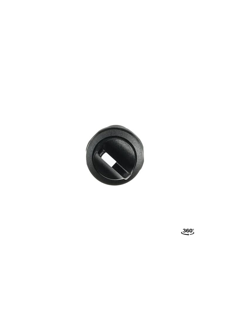 Przełącznik obrot. 2poz.1NO czarny C2SS1-10B-10