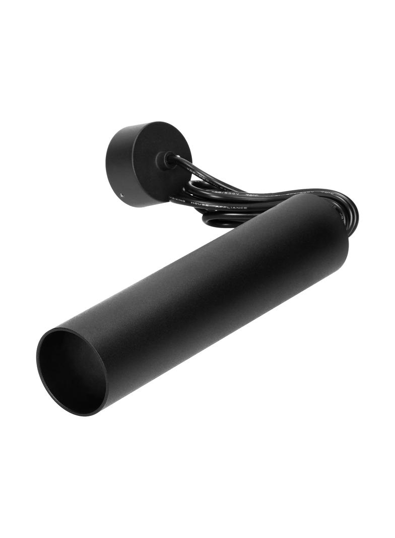 BARBRA PLR GU10 oprawa wisząca max 35W, IP20, okrągły, czarny, aluminium AD-OP-6189BGU10 ORNO