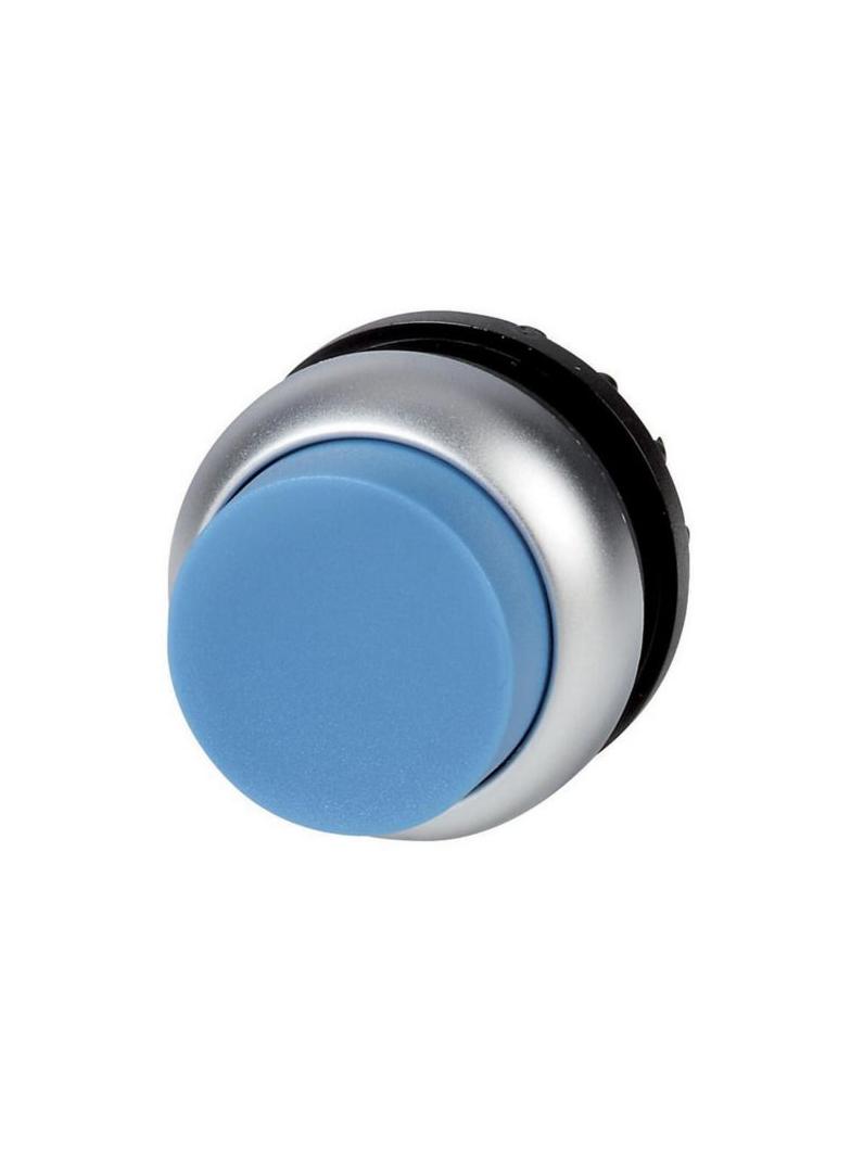 M22-DRH-B Przycisk płaski bez samopowrotu niebieski wystający 216673 EATON