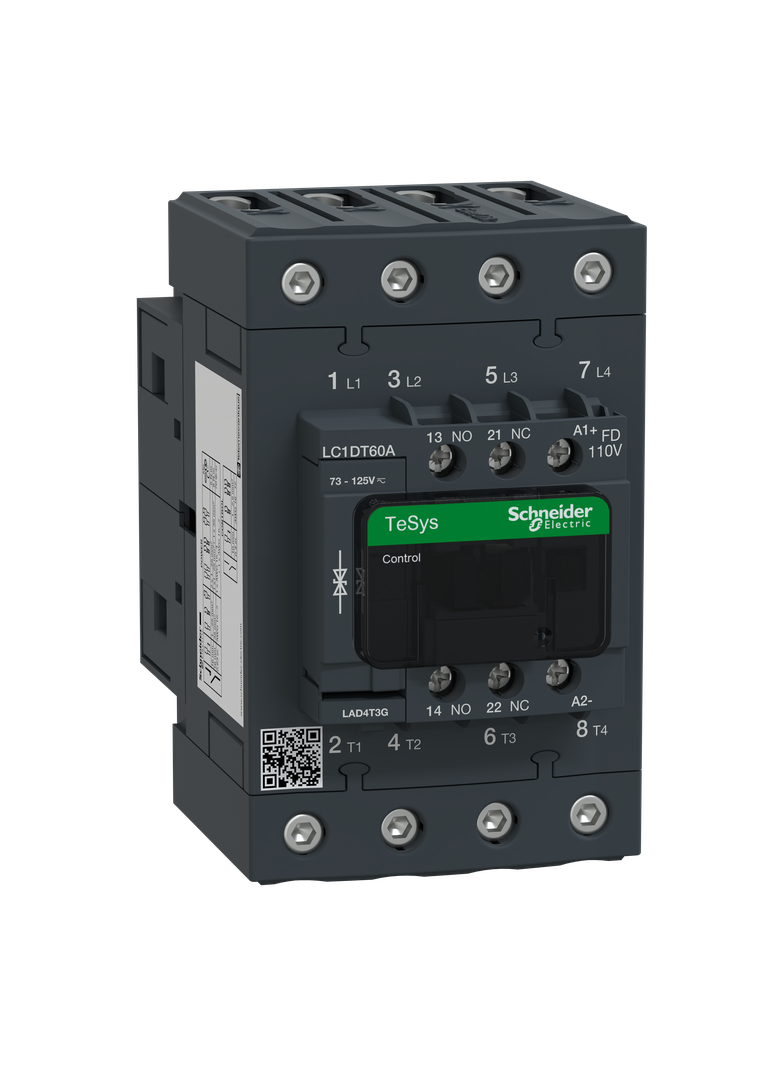 4P STYCZNIK EVERLINK AC1 415V 60 A CEWKA 110V DC LC1DT60AFD Schneider