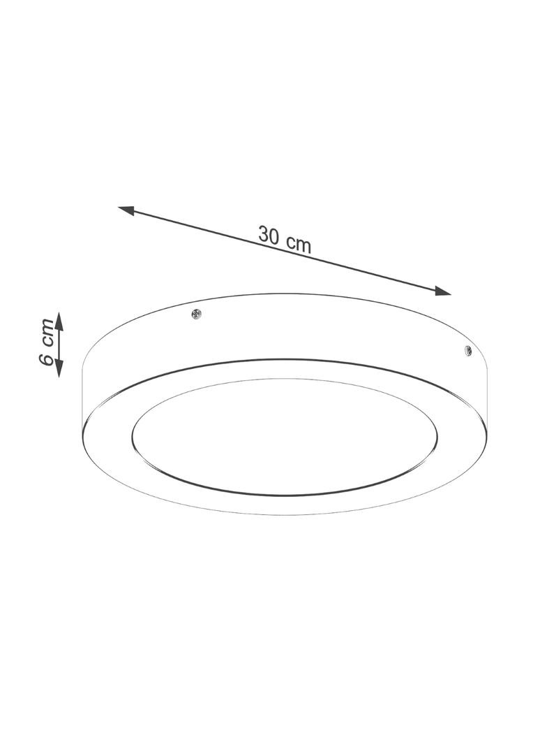 Plafon ONYX 30 biały LED 3000K