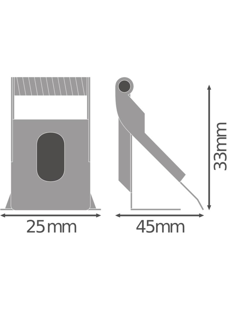 Zaciski do montażu w zabudowie PANEL RECESSED MOUNT CLIPS VALUE