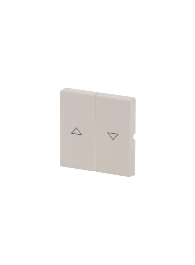 CARAT/FUTURE/SOLO Klawisz z nadrukiem Do wyłącznika/przycisku żaluzjowego kość słoniowa