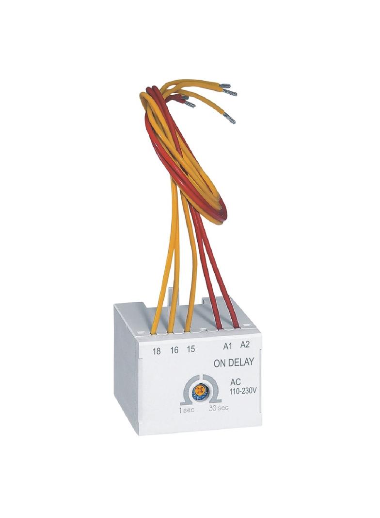 MODUŁ CZASOWY 1-30S 110-230V AC DO CTX3 3P 9-150A, 416871, Legrand