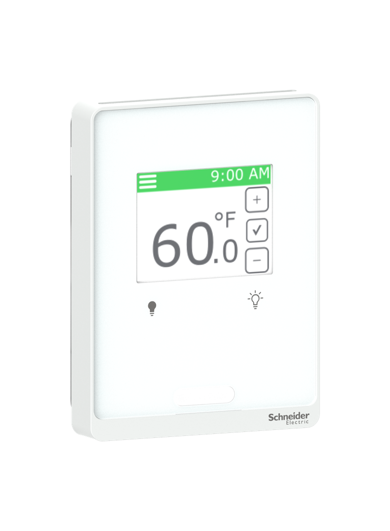 SXW, panel przedni, ekran dotykowy i 2 przyciski, Sensorbus, biały
