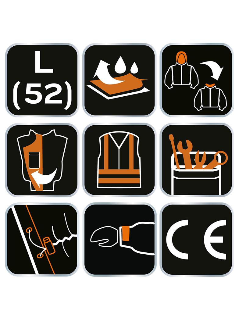 Kurtka robocza Oxford, rozmiar L/52