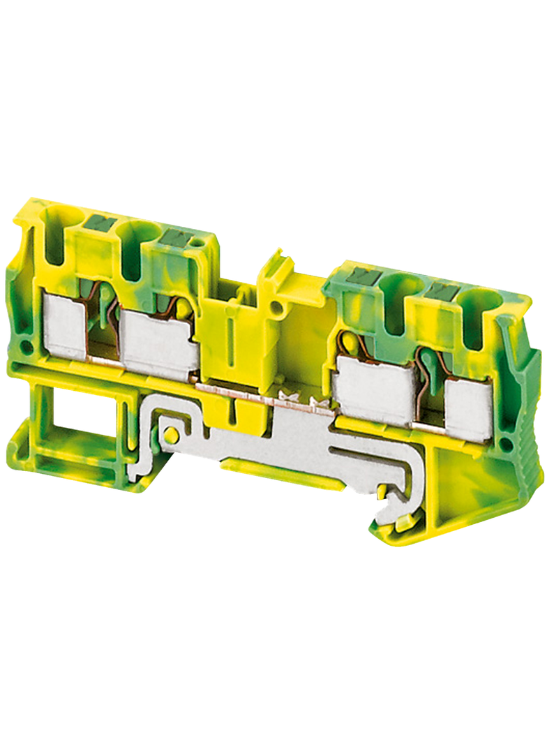 Złączki NSY, zaciski hybrydowy uziemienie ochronne 2 punktowy NSYTRP44PE