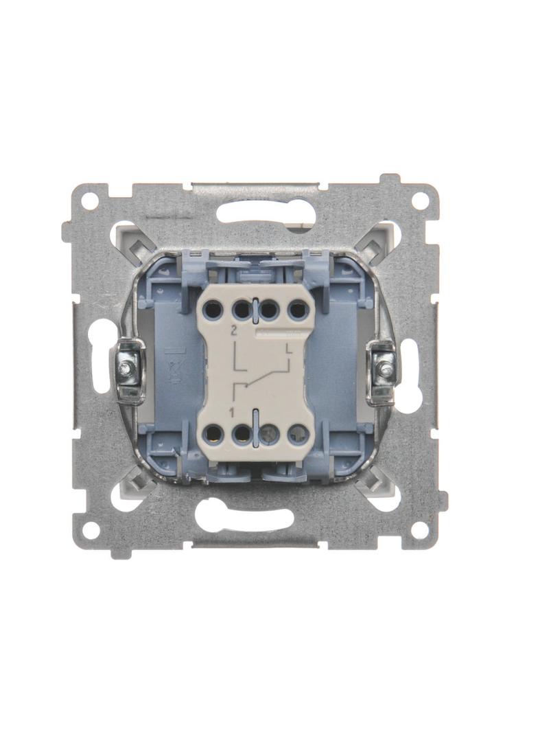 Simon 54 Łącznik schodowy 10A 250V szybkozłączka złoty mat DW6.01/44 KONTAKT