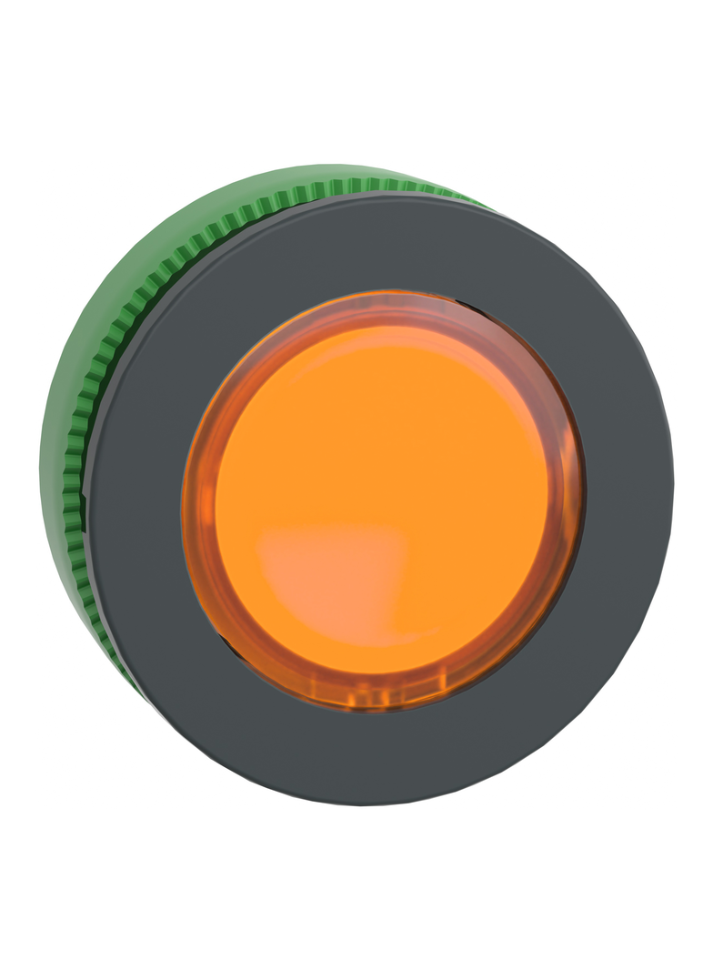 Harmony XB5 Główka przycisku podświetlanego kryty pomarańczowy LED typ push push