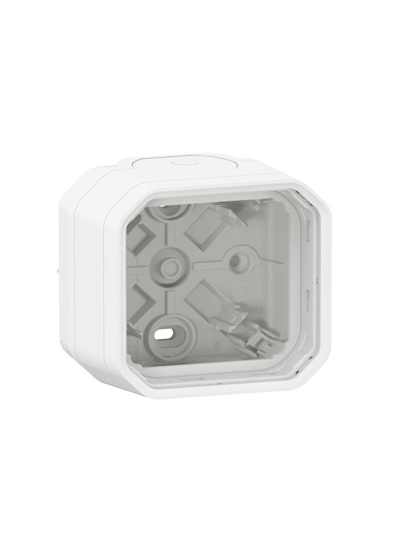 NOWE PLEXO - PUSZKA NATYNKOWA POJEDYNCZA Z PRZEPUSTEM MEMBRANOWYM BIAŁA