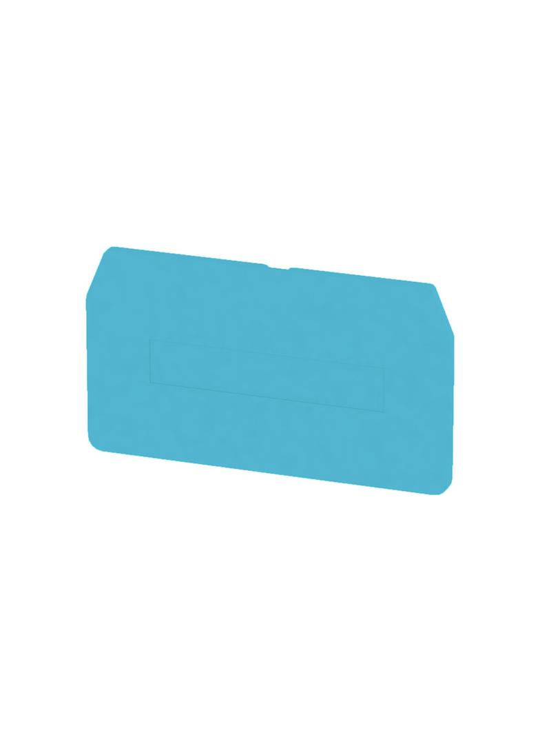 ZAP/TW 4 BL Płyta separacyjna (terminal), Płyta zamykająca i pośrednia, 62 mm x 34.8 mm, niebieski /50szt./ 1632100000 WEIDMÜLLER